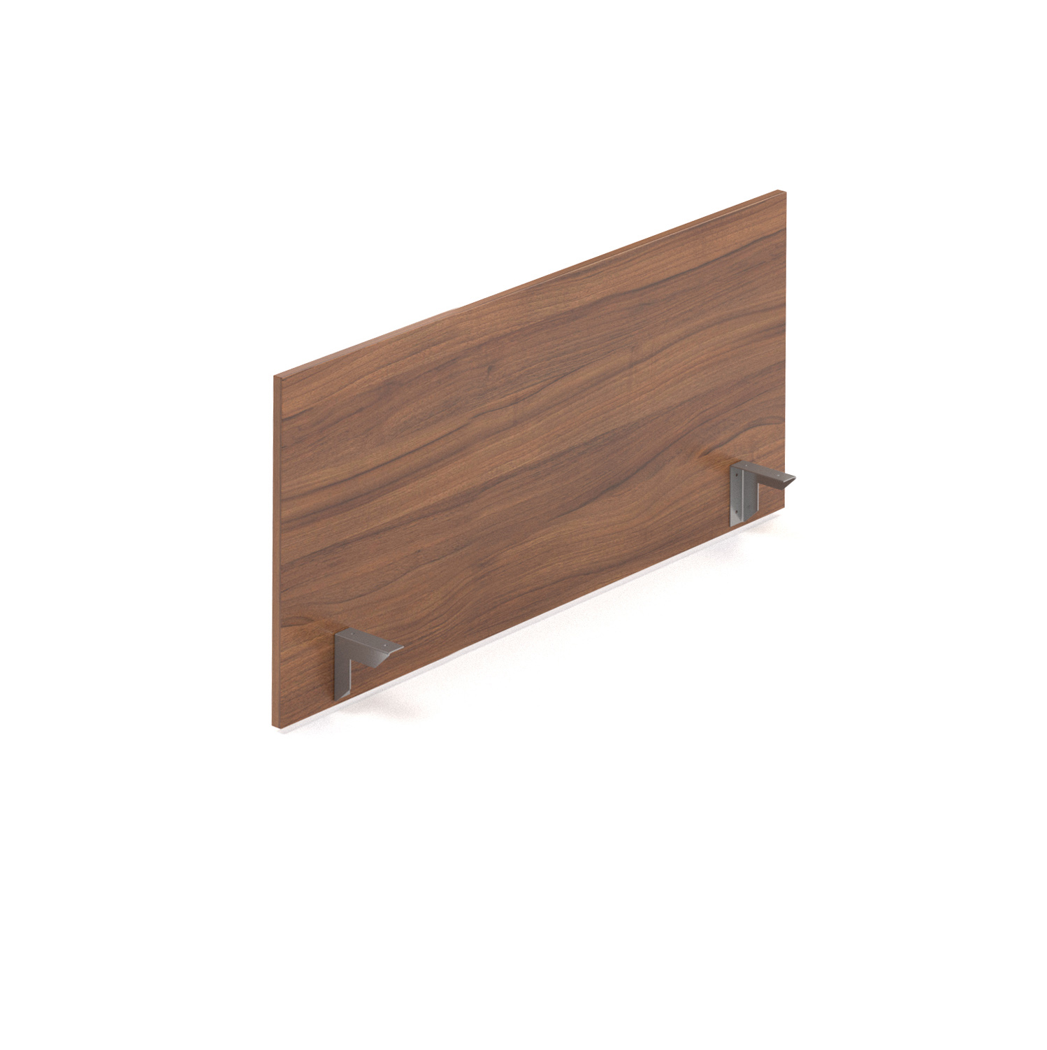 NABYTEK-DESIGNOVY.CZ - PD10B 19 - Dělící panel Komfort 100x49 cm, ořech/šedá