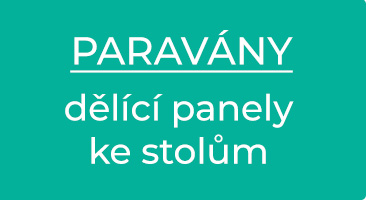 Paravány, dělící panely ke stolům - Designový NÁBYTEK  www.nabytek-designovy.cz